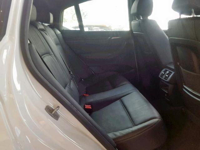 5UXXW5C59G0N91567 - 2016 BMW X4 XDRIVE3 WHITE photo 6