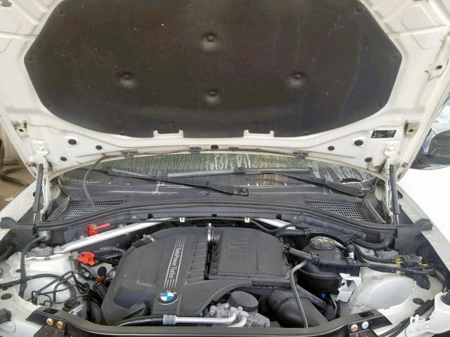 5UXXW5C59G0N91567 - 2016 BMW X4 XDRIVE3 WHITE photo 7