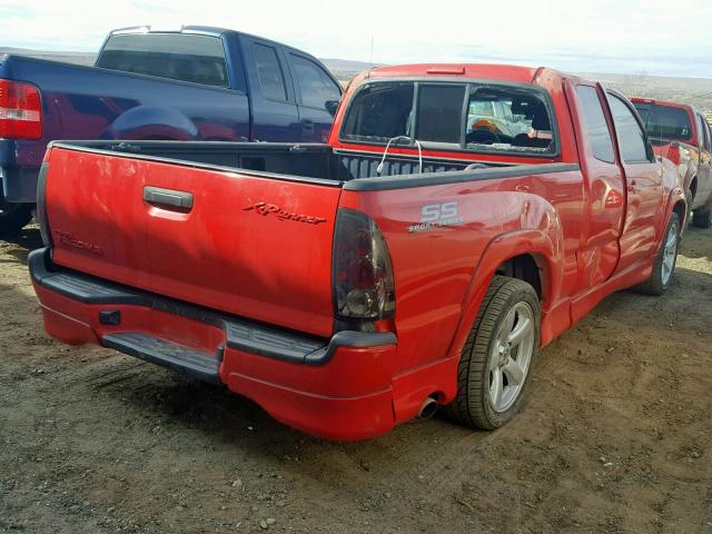 5TETU22N48Z545071 - 2008 TOYOTA TACOMA X-R RED photo 4