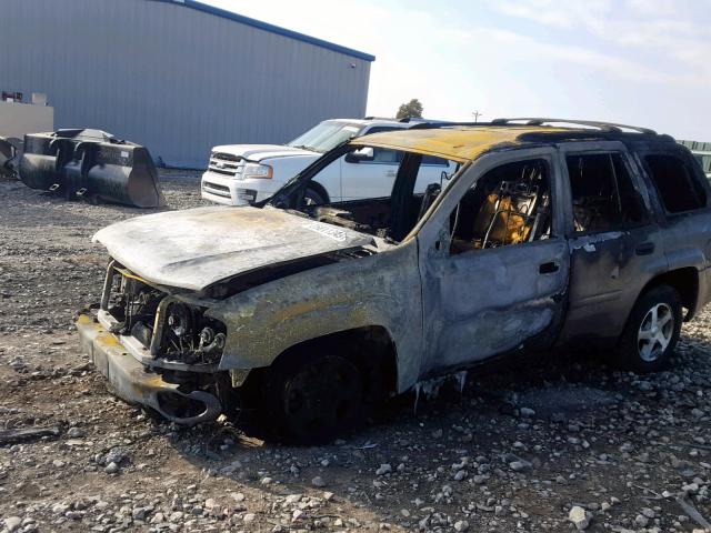 1GNDT13S562101373 - 2006 CHEVROLET TRAILBLAZE CHARCOAL photo 10