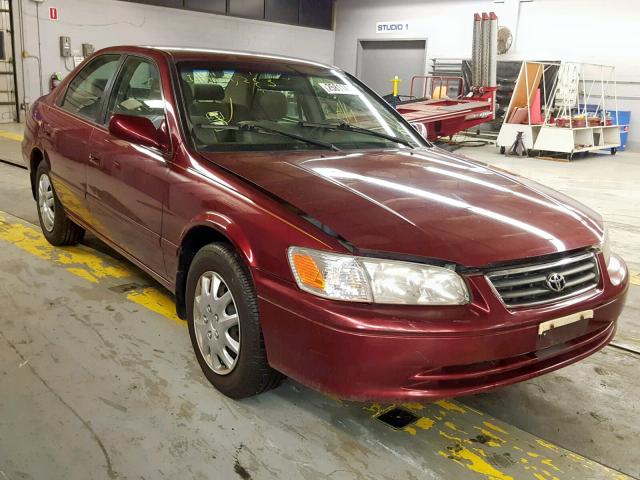 JT2BG22KXY0392701 - 2000 TOYOTA CAMRY CE BURGUNDY photo 1