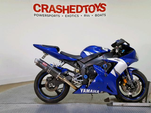 JYARN10E12A000222 - 2002 YAMAHA YZFR1 BLUE photo 1