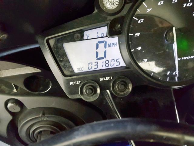 JYARN10E12A000222 - 2002 YAMAHA YZFR1 BLUE photo 10