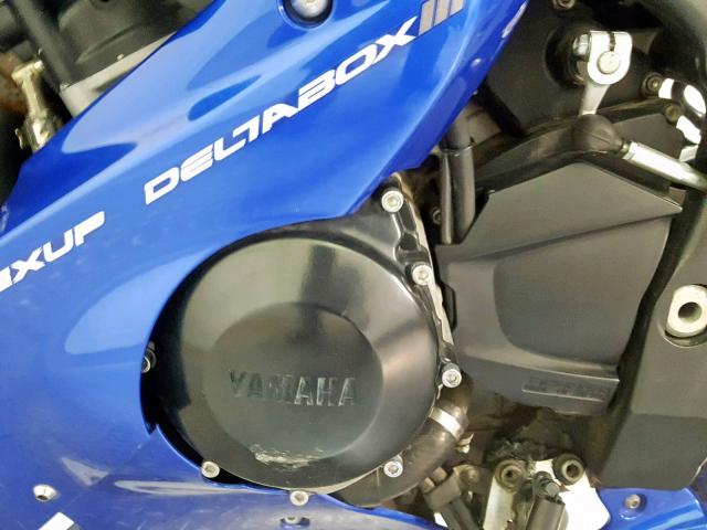 JYARN10E12A000222 - 2002 YAMAHA YZFR1 BLUE photo 11