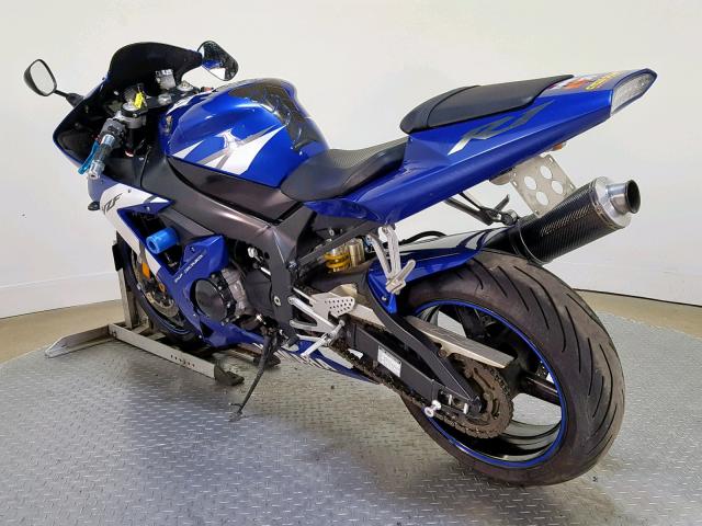 JYARN10E12A000222 - 2002 YAMAHA YZFR1 BLUE photo 6