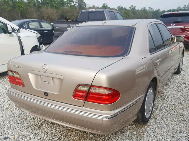 WDBJF65J81B280830 - 2001 MERCEDES-BENZ E 320 GOLD photo 4