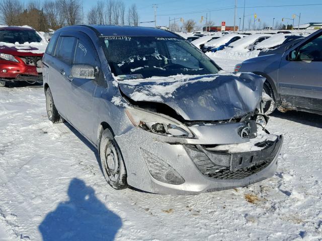 JM1CW2CL7C0126275 - 2012 MAZDA 5 GRAY photo 1