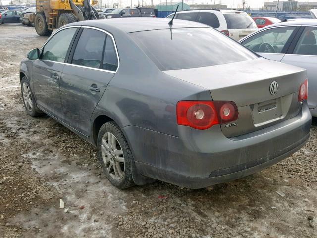 3VWST71K76M052253 - 2006 VOLKSWAGEN JETTA TDI CHARCOAL photo 3