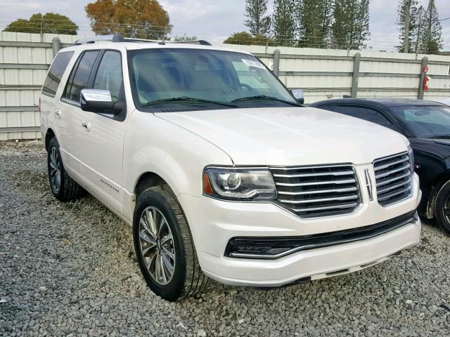 5LMJJ2HT2FEJ06272 - 2015 LINCOLN NAVIGATOR Biały zdjęcie 1
