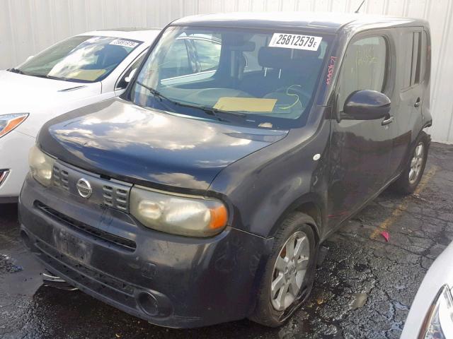 JN8AZ2KR7AT169762 - 2010 NISSAN CUBE BASE BLACK photo 2