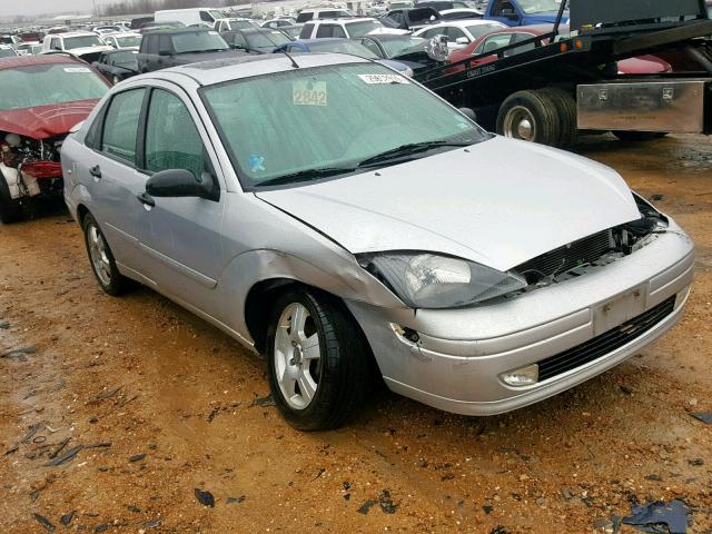 1FAFP38Z74W153767 - 2004 FORD FOCUS ZTS SILVER photo 1
