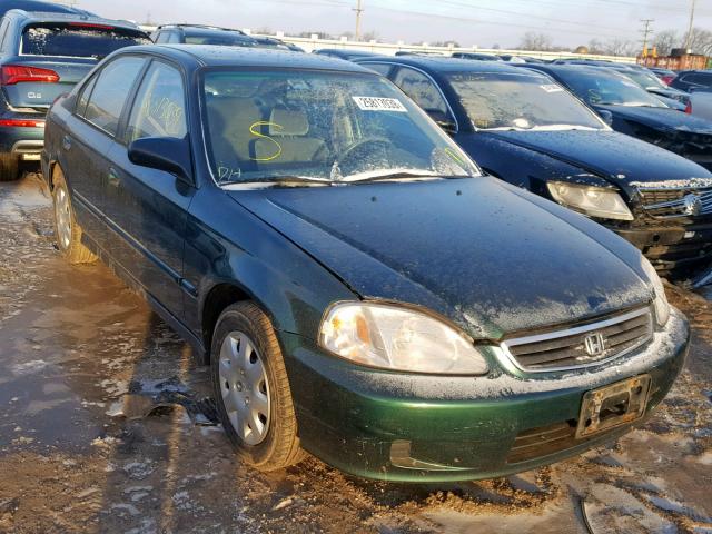 2HGEJ661XYH541264 - 2000 HONDA CIVIC BASE Yaşıl foto 1