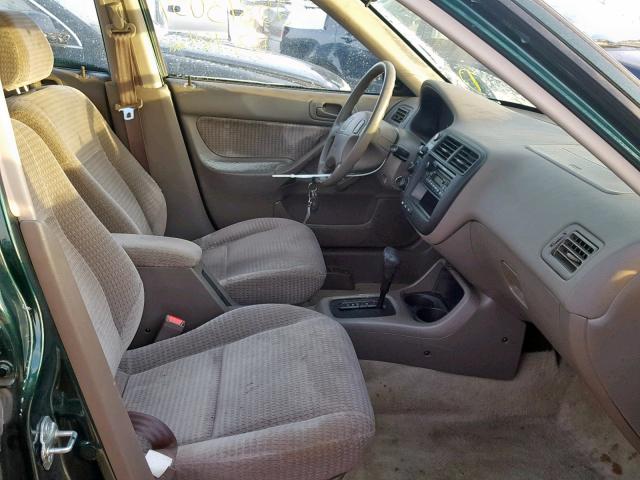 2HGEJ661XYH541264 - 2000 HONDA CIVIC BASE Yaşıl foto 5