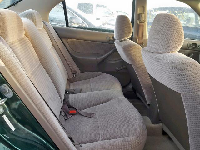 2HGEJ661XYH541264 - 2000 HONDA CIVIC BASE Yaşıl foto 6