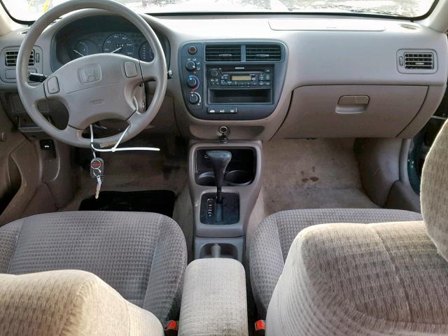 2HGEJ661XYH541264 - 2000 HONDA CIVIC BASE Yaşıl foto 9