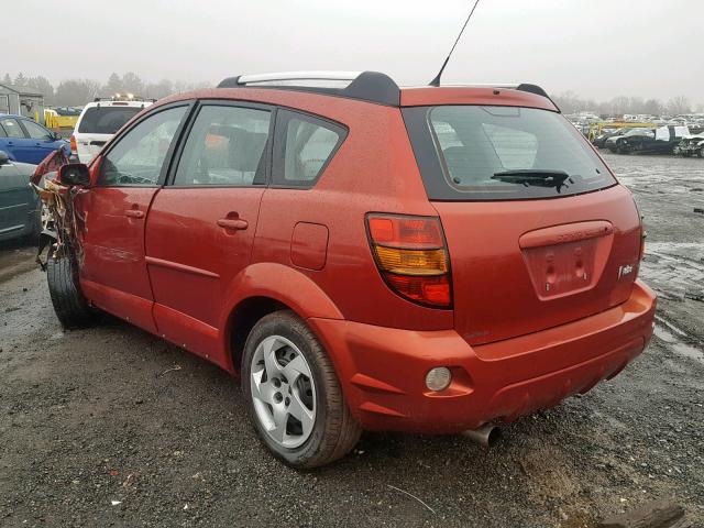 5Y2SL65856Z427230 - 2006 PONTIAC VIBE RED photo 3