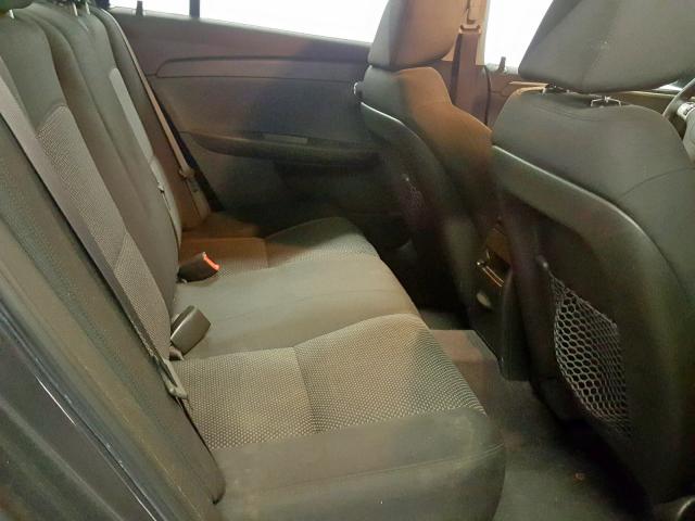 1G1ZC5E16BF147297 - 2011 CHEVROLET MALIBU 1LT ნაცრისფერი ფოტო 6