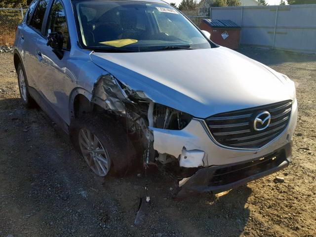 JM3KE2BE7G0610834 - 2016 MAZDA CX-5 SPORT SILVER photo 9