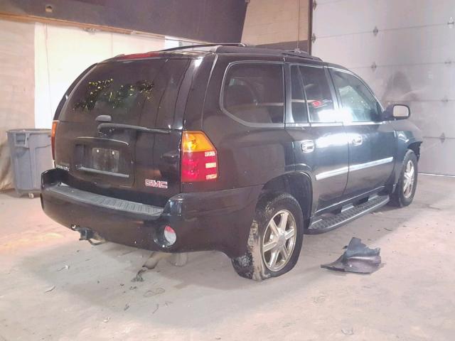 1GKDT13S082119408 - 2008 GMC ENVOY BLACK photo 4