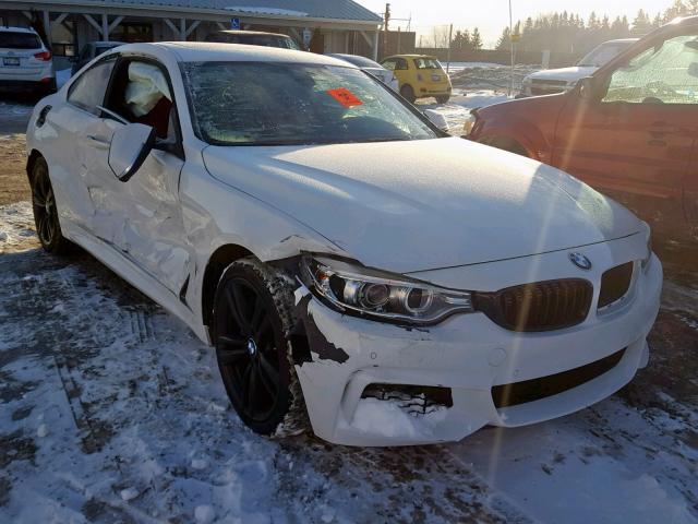 WBA3R5C54FK371678 - 2015 BMW 435 XI WHITE photo 1