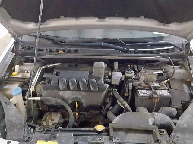 3N1AB6AP9AL683045 - 2010 NISSAN SENTRA 2.0 SILVER photo 7