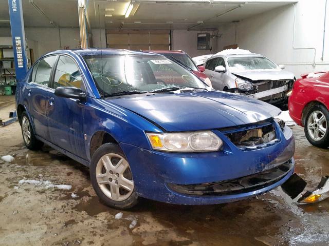 1G8AZ55FX6Z173754 - 2006 SATURN ION LEVEL BLUE photo 1