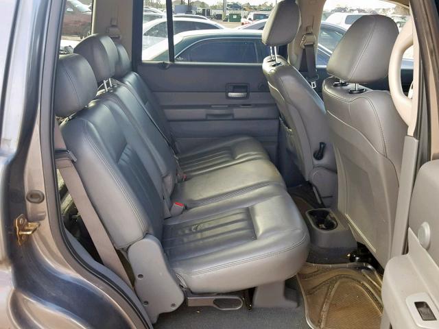 1D4HB58DX4F209009 - 2004 DODGE DURANGO LI GRAY photo 6