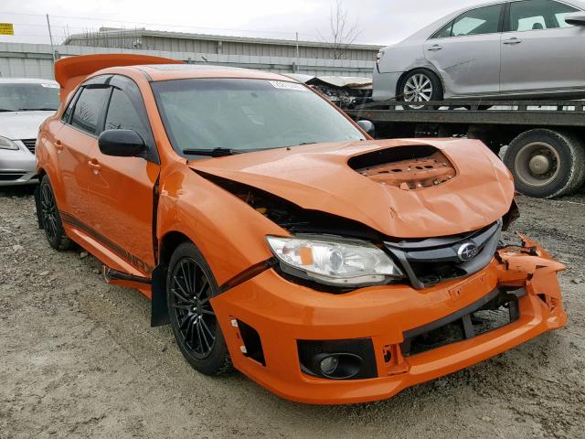 JF1GV7F67DG024044 - 2013 SUBARU IMPREZA WR ORANGE photo 1