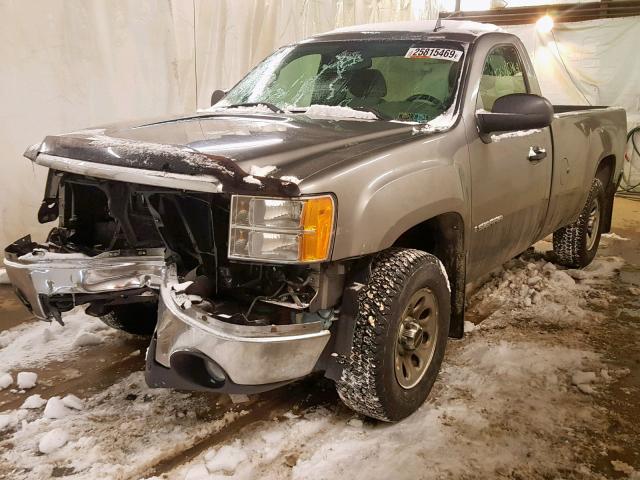 1GTEK14C87E594795 - 2007 GMC NEW SIERRA SILVER photo 2