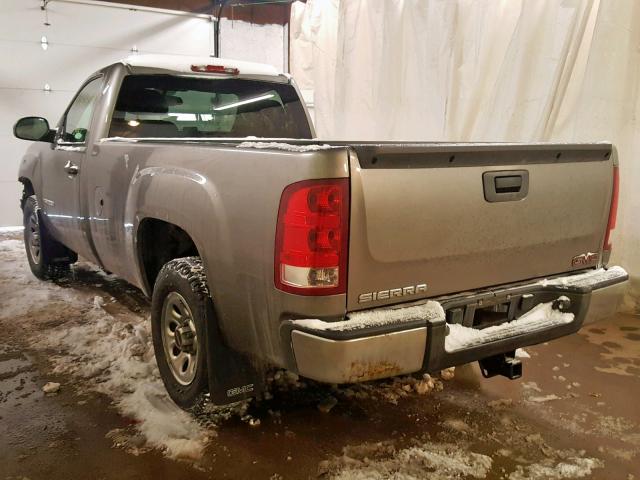 1GTEK14C87E594795 - 2007 GMC NEW SIERRA SILVER photo 3