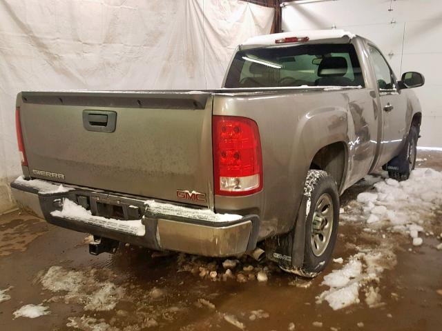 1GTEK14C87E594795 - 2007 GMC NEW SIERRA SILVER photo 4