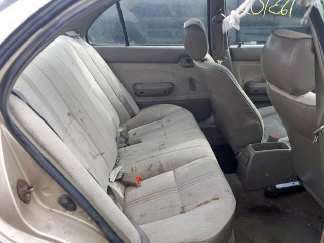 1Y1SK526XTZ038140 - 1996 GEO PRIZM BASE TAN photo 6