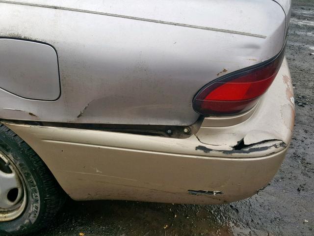 1Y1SK526XTZ038140 - 1996 GEO PRIZM BASE TAN photo 9