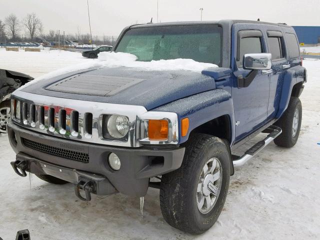 5GTDN136168148413 - 2006 HUMMER H3 BLUE photo 2