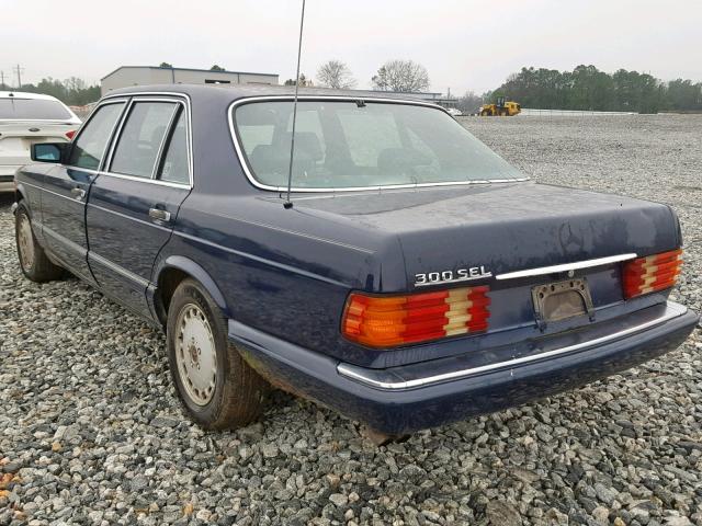 WDBCA25D9LA508207 - 1990 MERCEDES-BENZ 300 SEL CHARCOAL photo 3