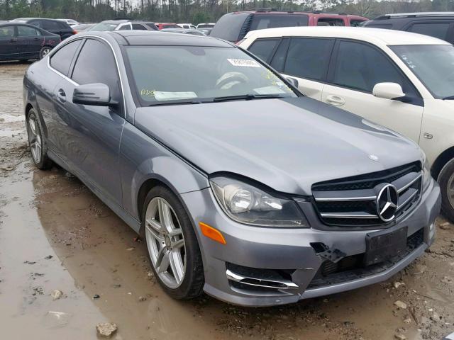 WDDGJ4HB8EG266444 - 2014 MERCEDES-BENZ C 250 GRAY photo 1