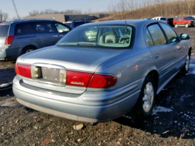 1G4HR54KX3U208932 - 2003 BUICK LESABRE LI BLUE photo 4