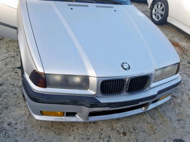 WBABF7327WEH42369 - 1998 BMW 323 IS SILVER photo 7