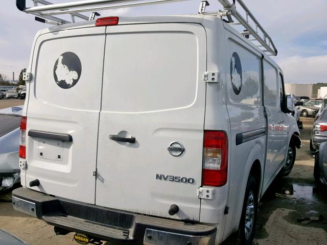 1N6AF0KY9JN802490 - 2018 NISSAN NV 2500 S WHITE photo 4