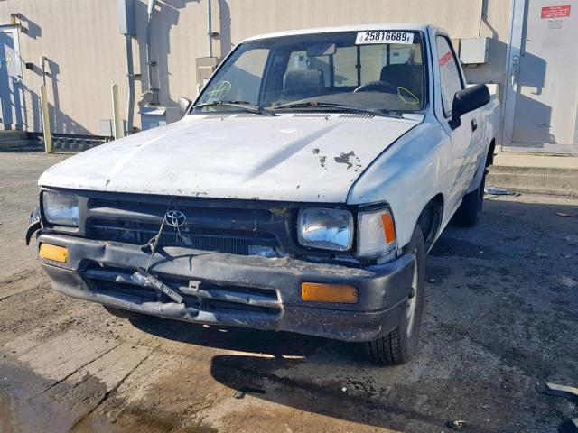 JT4RN81AXN0093809 - 1992 TOYOTA PICKUP 1/2 WHITE photo 2