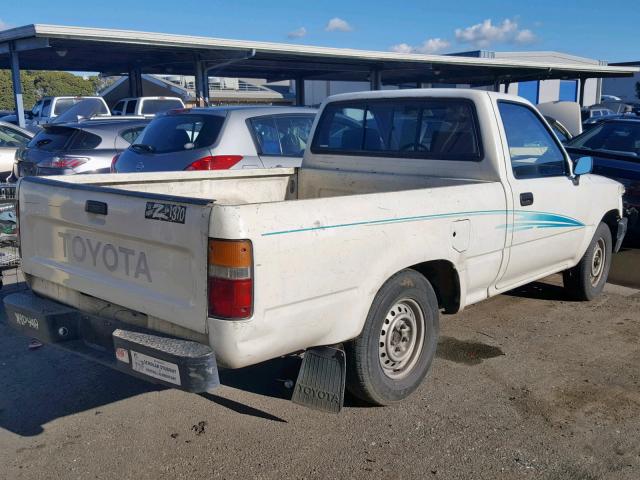 JT4RN81AXN0093809 - 1992 TOYOTA PICKUP 1/2 WHITE photo 4