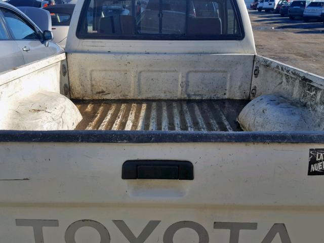 JT4RN81AXN0093809 - 1992 TOYOTA PICKUP 1/2 WHITE photo 6