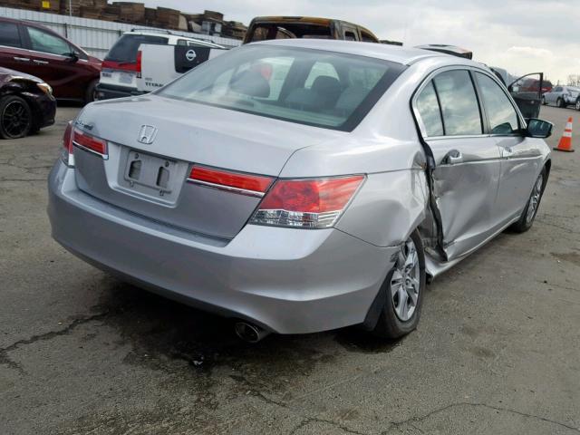 1HGCP2F46CA174458 - 2012 HONDA ACCORD LXP SILVER photo 4