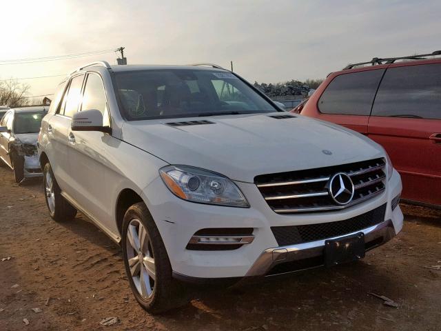 4JGDA5HB8DA110310 - 2013 MERCEDES-BENZ ML 350 4MA WHITE photo 1