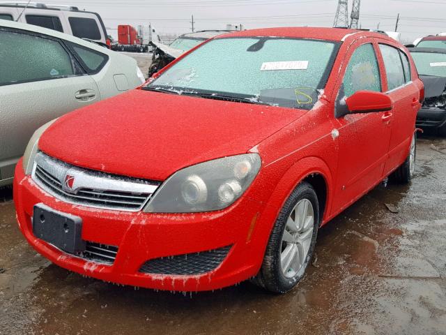 W08AR671385093194 - 2008 SATURN ASTRA XE RED photo 2