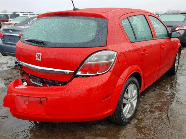 W08AR671385093194 - 2008 SATURN ASTRA XE RED photo 4