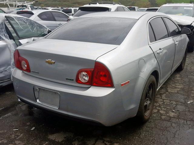 1G1ZA5E04AF280720 - 2010 CHEVROLET MALIBU LS SILVER photo 4