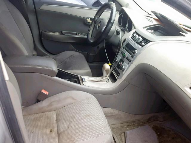 1G1ZA5E04AF280720 - 2010 CHEVROLET MALIBU LS SILVER photo 5