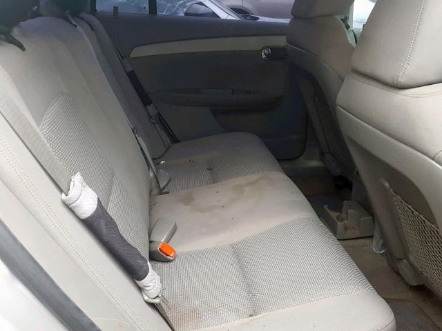 1G1ZA5E04AF280720 - 2010 CHEVROLET MALIBU LS SILVER photo 6