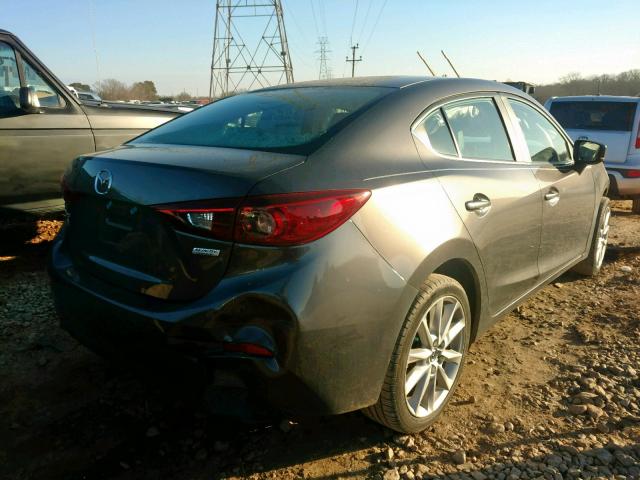 3MZBN1V71HM145219 - 2017 MAZDA 3 TOURING GRAY photo 4